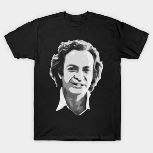 Richard Feynman Black and White T-Shirt